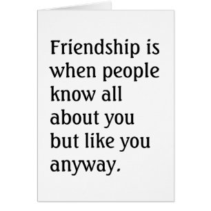 Humourous Friendship Quote