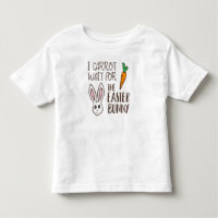 Humourous Funny Easter Quote Carrot Wait Bunny Cut