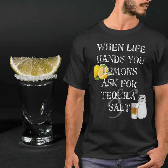 Humourous Funny Liquor Tequila Shot Glass Unisex T-Shirt (Creator Uploaded)