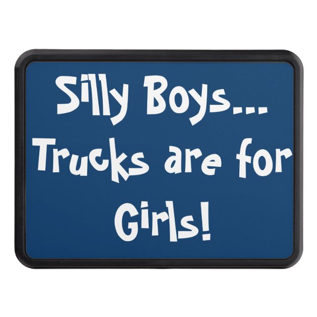 Humourous Funny Trailer Truck Hitch Cover (Front)
