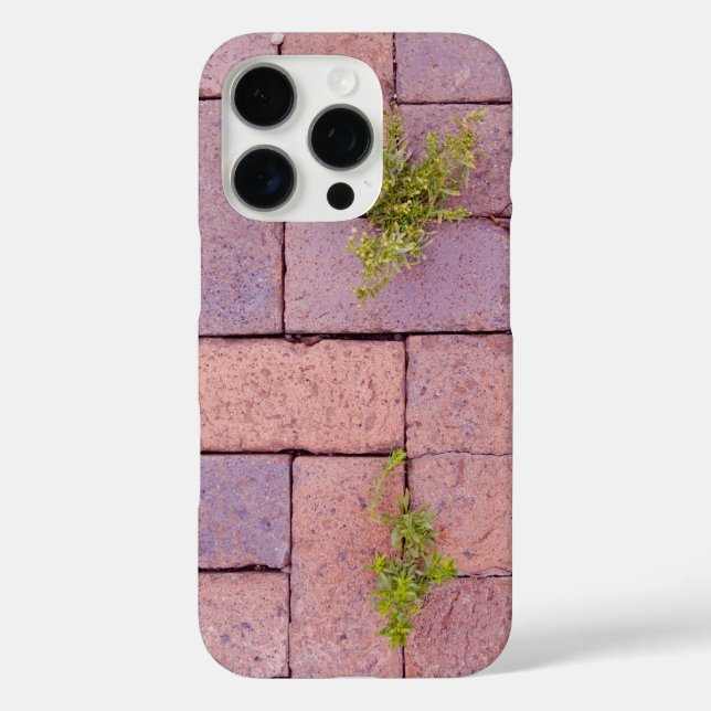 Humourous Gardener's Nightmare Weeds In Bricks Case-Mate iPhone Case (Back)