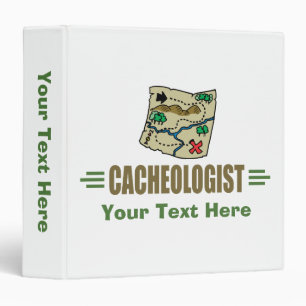 Humourous Geocaching Binder