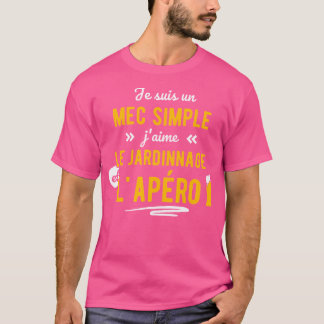 Humourous Gift Idea For Men Passion Gardening And T-Shirt