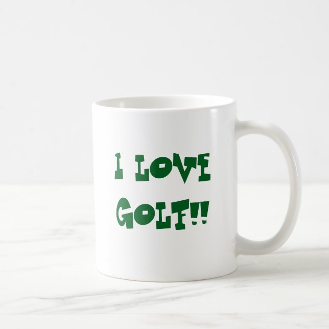 humourous golfer coffee mug (Right)