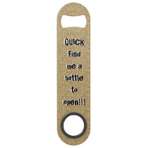 Humourous Graphics Speed Bottle Opener