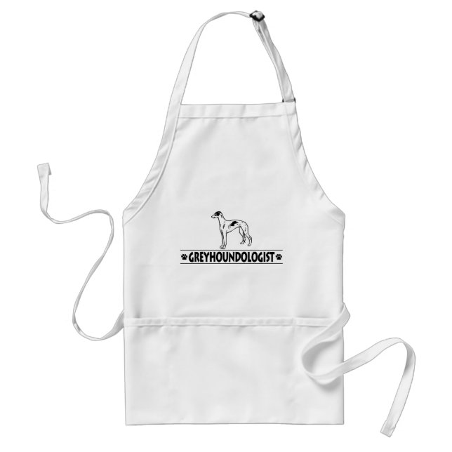 Humourous GREYHOUND DOGS Standard Apron (Front)