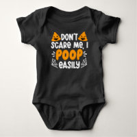 Humourous Halloween Don't Scare Me I Poop Easily