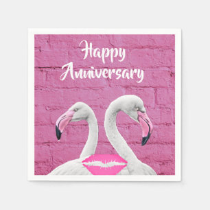 Humourous Happy Anniversary Paper Napkins 