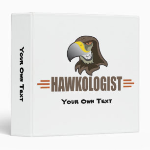 Humourous Hawk Hawks Binder