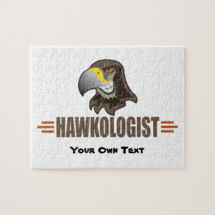 Humourous Hawk Hawks Jigsaw Puzzle