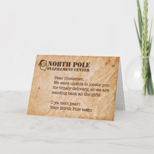 Humourous Holiday Card