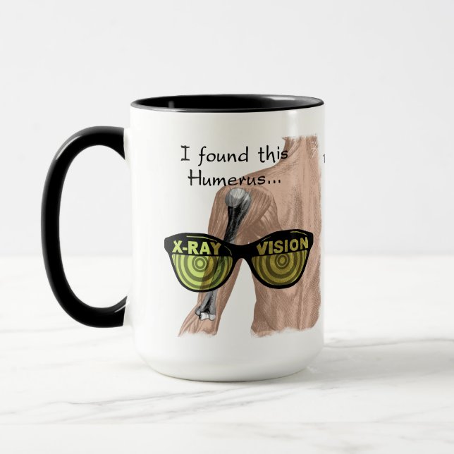Humourous Humerus  Funny Medical Personalized Mug (Left)