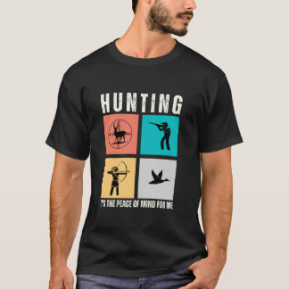 Humourous hunter saying hunting outside hunting It T-Shirt