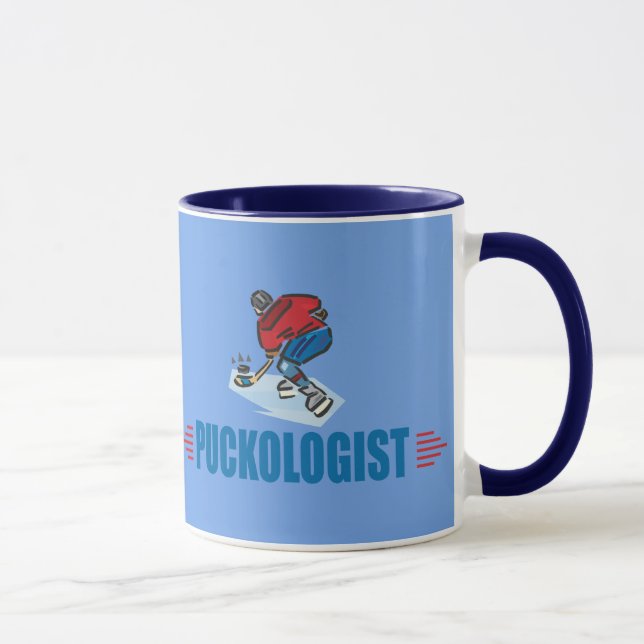 Humourous Ice Hockey Mug (Right)