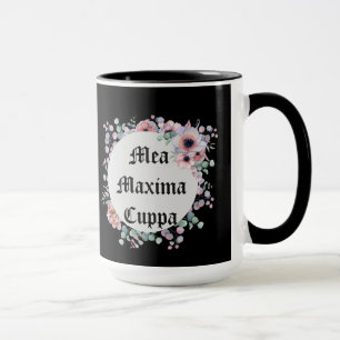 Humourous Latin Catholic Mea Maxima Cuppa Mug