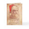 Humourous Leonardo as Santa