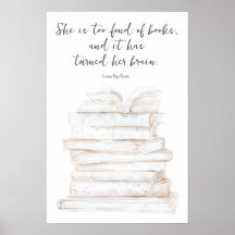 Humourous Little Women Book Lover Quote
