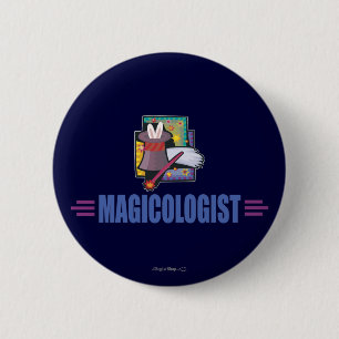 Humourous Magician 2 Inch Round Button