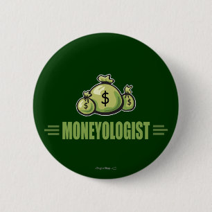 Humourous Money 2 Inch Round Button