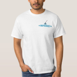 Humourous Mop Mopping T-Shirt