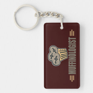 Humourous Muffins Keychain