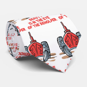 Humourous Old Tractor Jalopy Beauty Tie