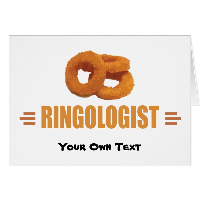 Humourous Onion Ring Title (Front Horizontal)