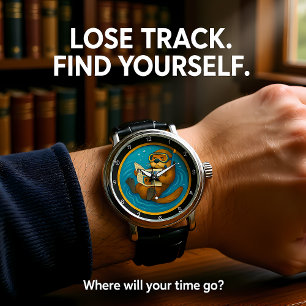 Humourous Otter In Pool Watch