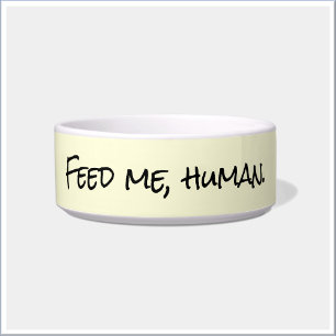 Humourous Pet Bowl