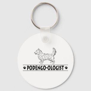 Humourous Portuguese Podengo Pequeno Keychain