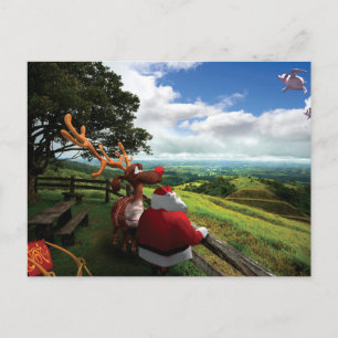 Humourous Post Cards of Santa’s Pilgrimage