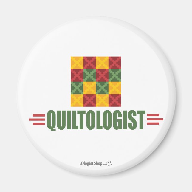 Humourous Quilting Magnet (Front)