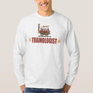 Humourous Railroad Train T-Shirt