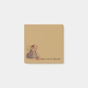 Humourous Saint Anthony of Padua Post-it Notes