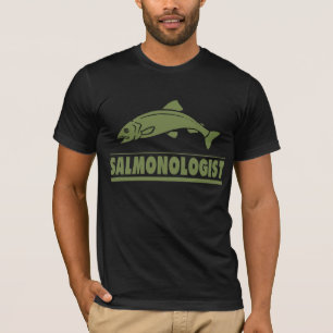 Humourous Salmon Fishing T-Shirt