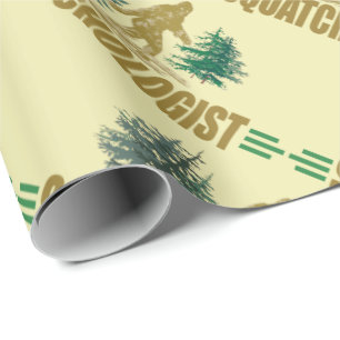 Humourous Sasquatch Wrapping Paper