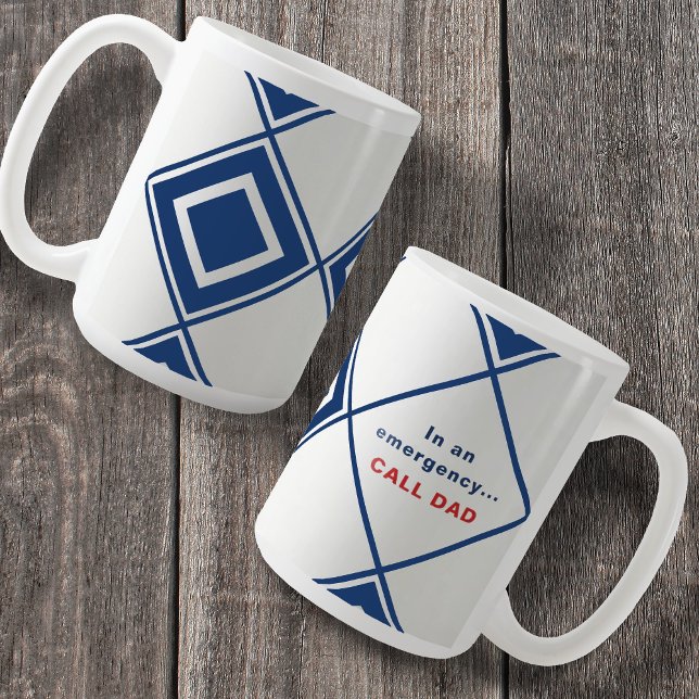 Humourous Simple Call Dad Coffee Mug (Creator Uploaded)