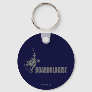 Humourous Skateboarding Keychain