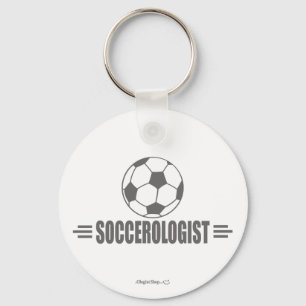 Humourous Soccer Keychain