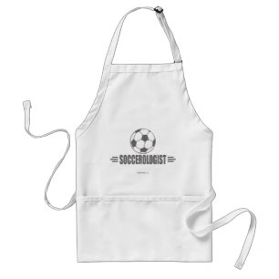 Humourous Soccer Standard Apron