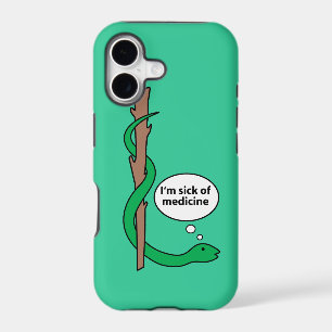 Humourous Staff of Asclepius