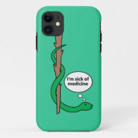 Humourous Staff of Asclepius