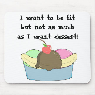 Humourous Sundae Mouse Pad