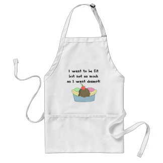 Humourous Sundae Saying Standard Apron