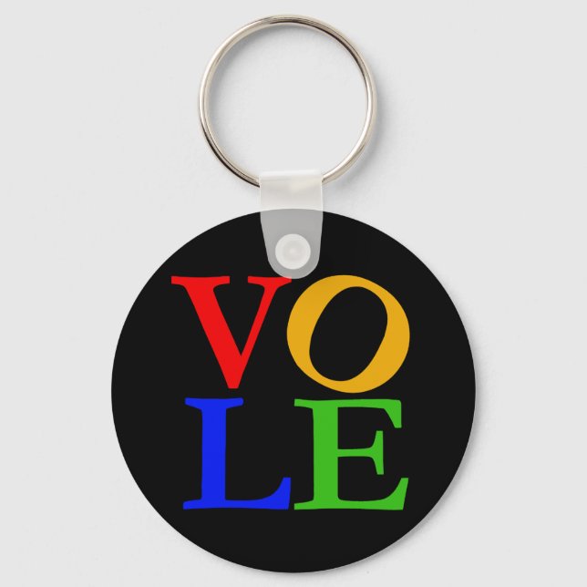 Humourous Take on LOVE T-shirts and Gifts Keychain (Front)