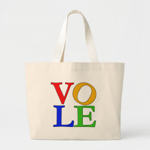 Humourous Take on LOVE T-shirts and Gifts Large Tote Bag