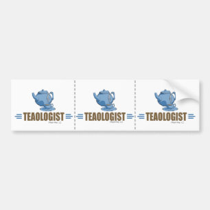 Humourous Tea Bumper Sticker