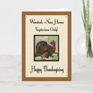 Humourous Thanksgiving Day Card