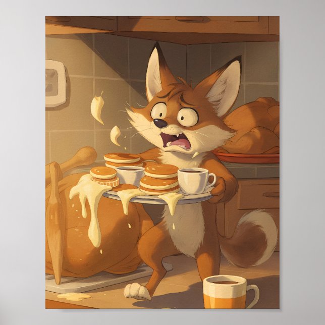 Humourous Thanksgiving: Flicker's Tricky Tray Poster (Front)