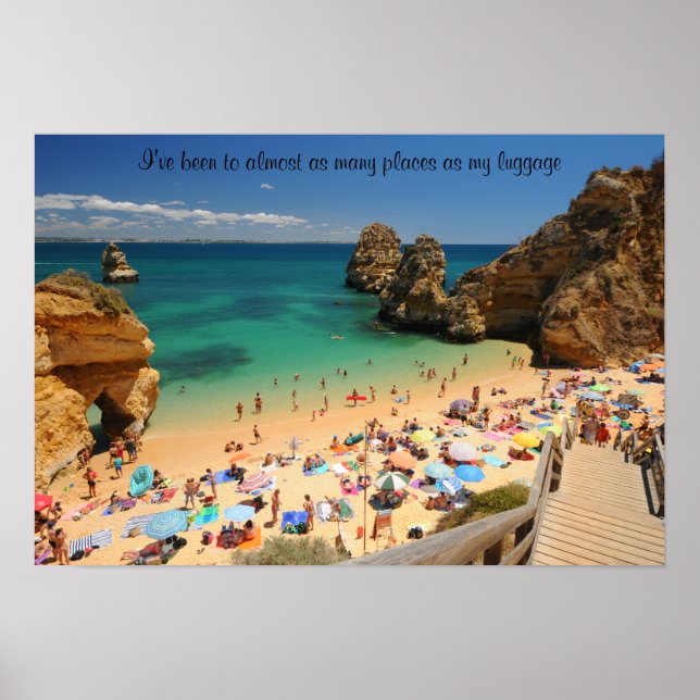 Humourous travel quotes- Portugal Poster (Front)